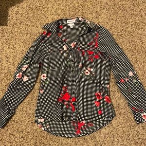 Multi pattern Express Slim Portofino button up